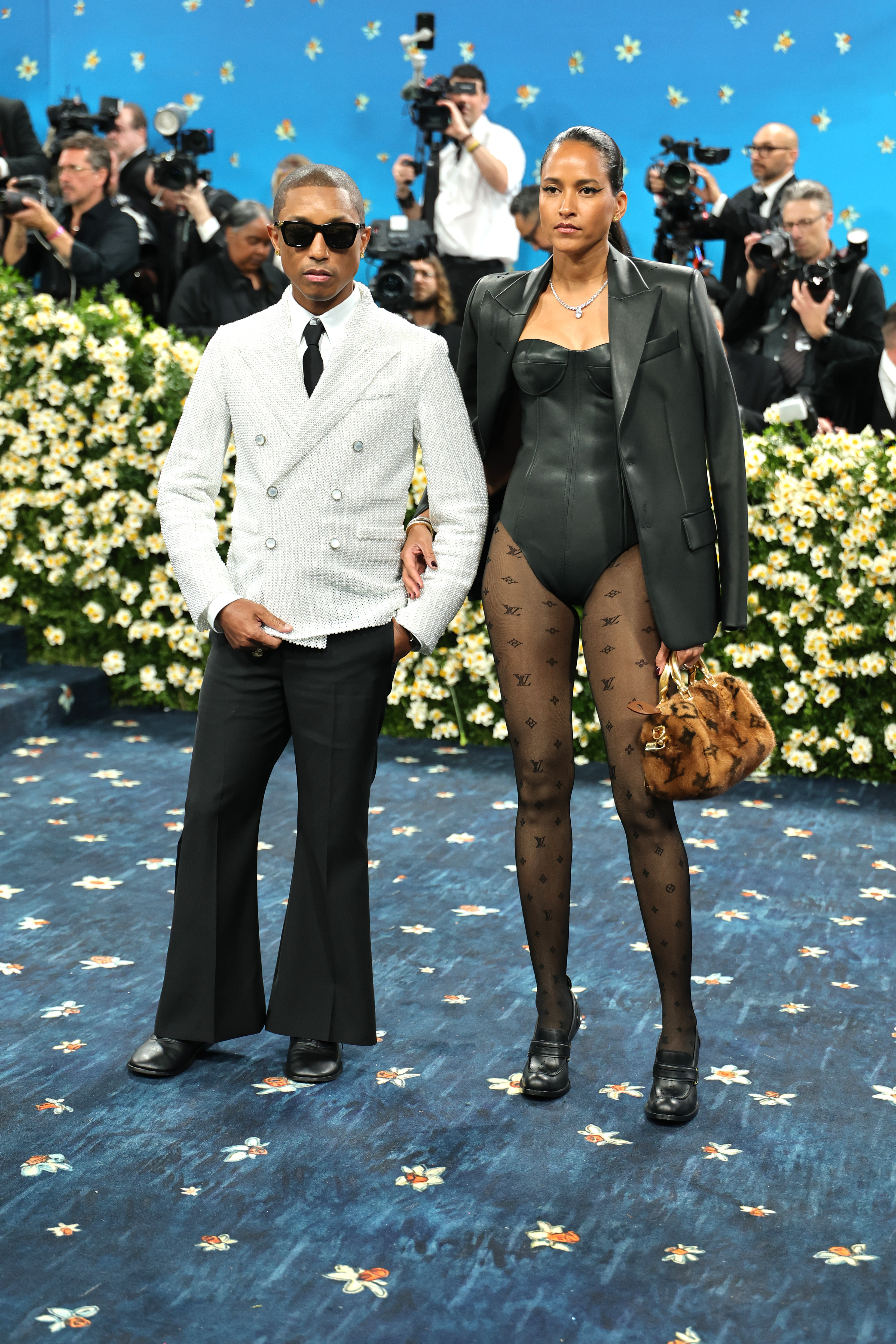 Met Gala 2025 Pharell and his wifes best dresses Met Gala 2025 Pharell and his wifes best dresses