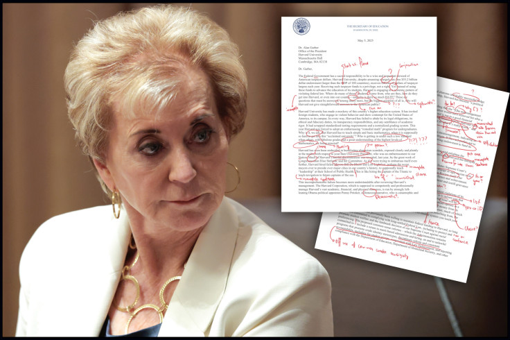 Education Secretary Blasted as 'Illiterate' for Threatening Harvard With Letter