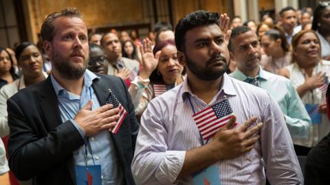 Naturalization Oath at the New York Public Library (2018)