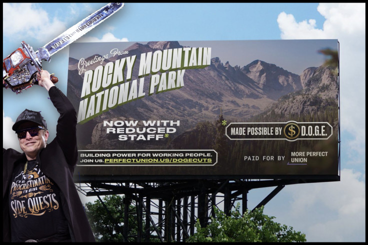 Anti-Trump Campaign Runs Sarcastic National Parks Billboards to Highlight DOGE