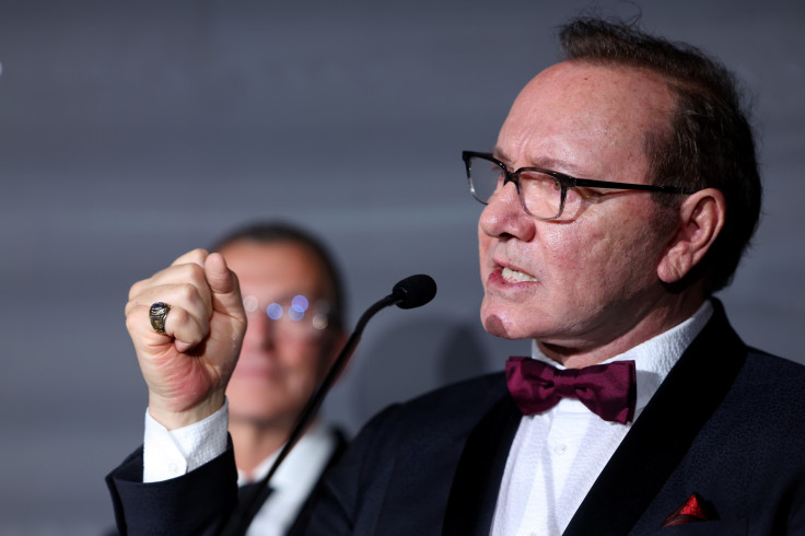 Kevin Spacey returns to Cannes with a defiant speech
