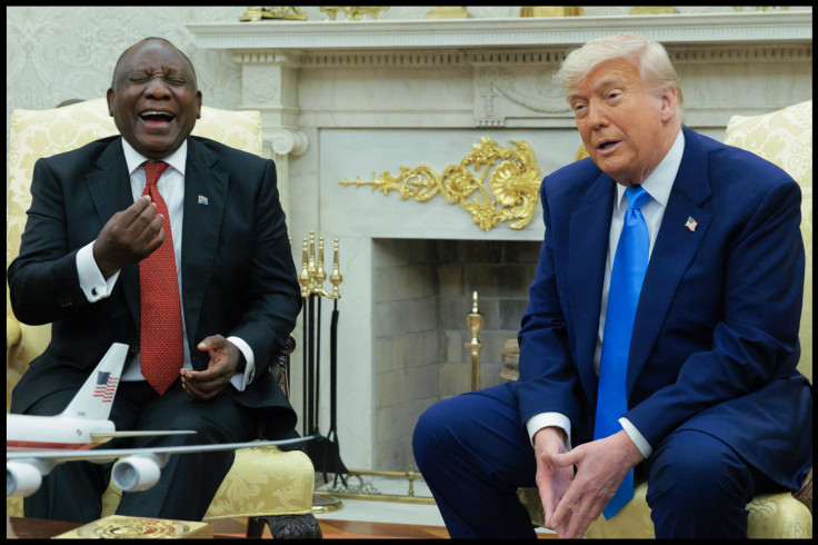 South African President Makes Bribe Joke During Trump Meeting After