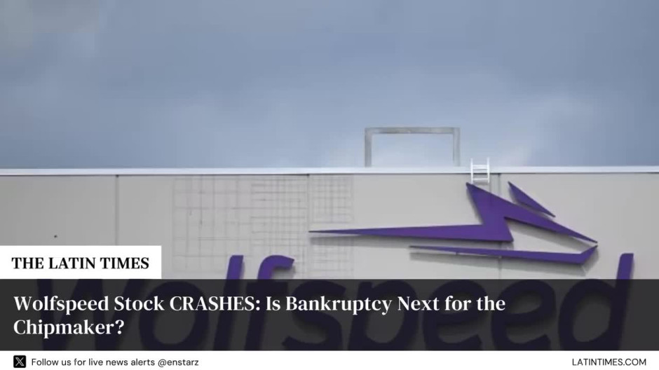 Wolfspeed Stock CRASHES: Is Bankruptcy Next for the Chipmaker?