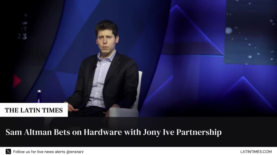 Sam Altman Bets on Hardware with Jony Ive Partnership