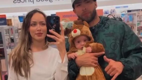 Augusta Clara Moura and her family