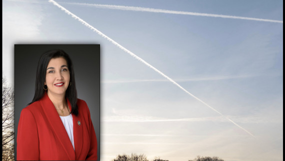 Louisiana Republican Points to 'Big White Lines' From Planes As