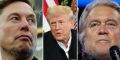 Elon Musk Donald Trump Steve Bannon