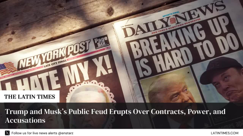 Trump and Musk’s Public Feud Erupts Over Contracts, Power, and Accusations