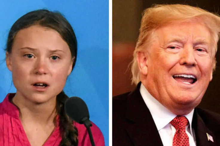 Trump Greta Thunberg