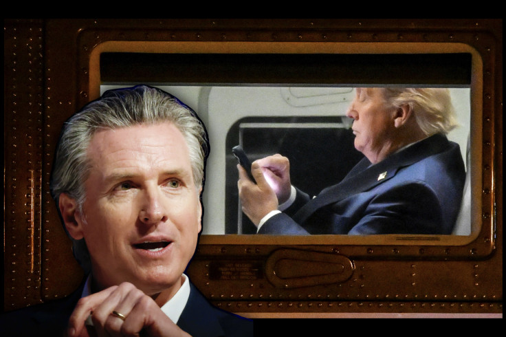 Gavin Newsom Calls Out Trump for Saying He Talked to