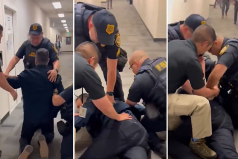 Senator Alex Padilla detained