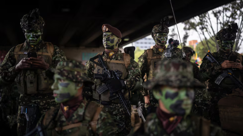 Colombian soldiers