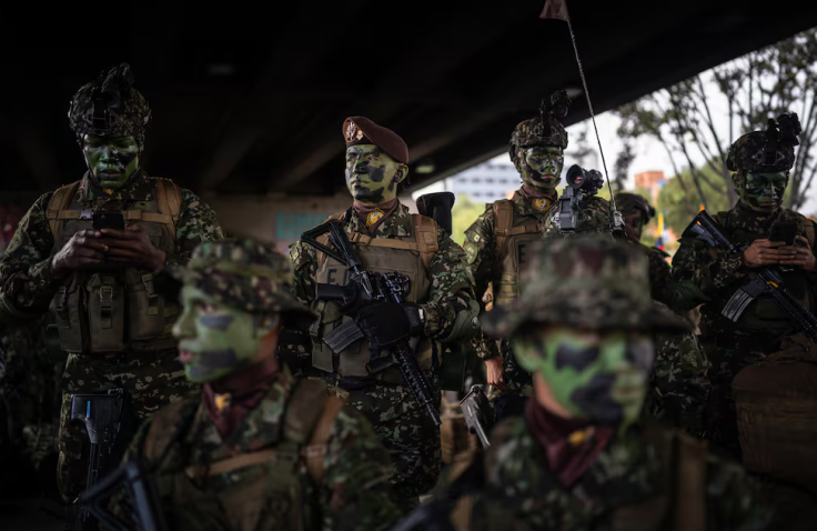 Colombian soldiers