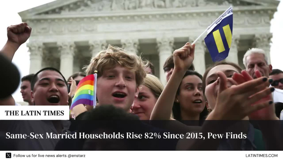 Same-Sex Married Households Rise 82% Since 2015, Pew Finds