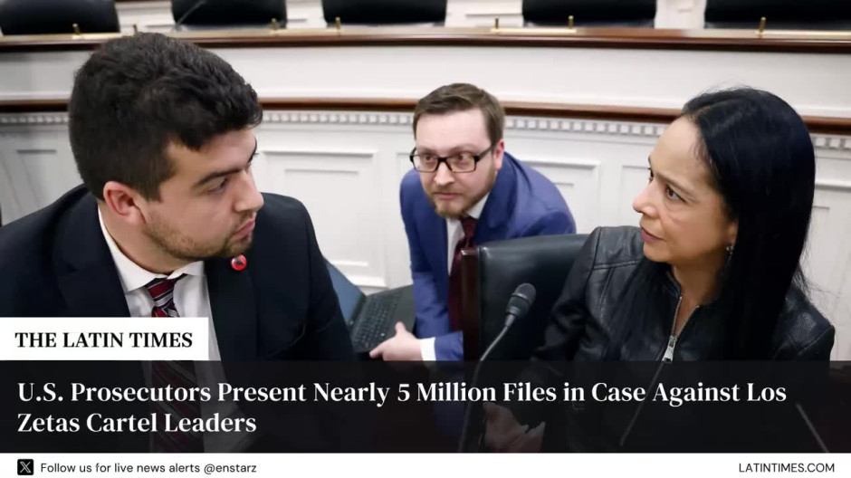U.S. Prosecutors Present Nearly 5 Million Files in Case Against Los Zetas Cartel Leaders