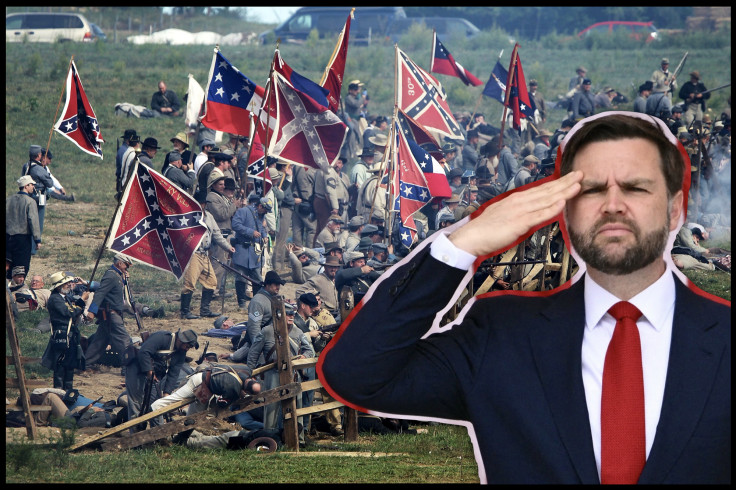 JD Vance Ridiculed For Defending Confederate Soldiers: 'Weird Stance For