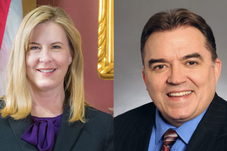 Minnesota Rep. Melissa Hortman and Sen. John Hoffman