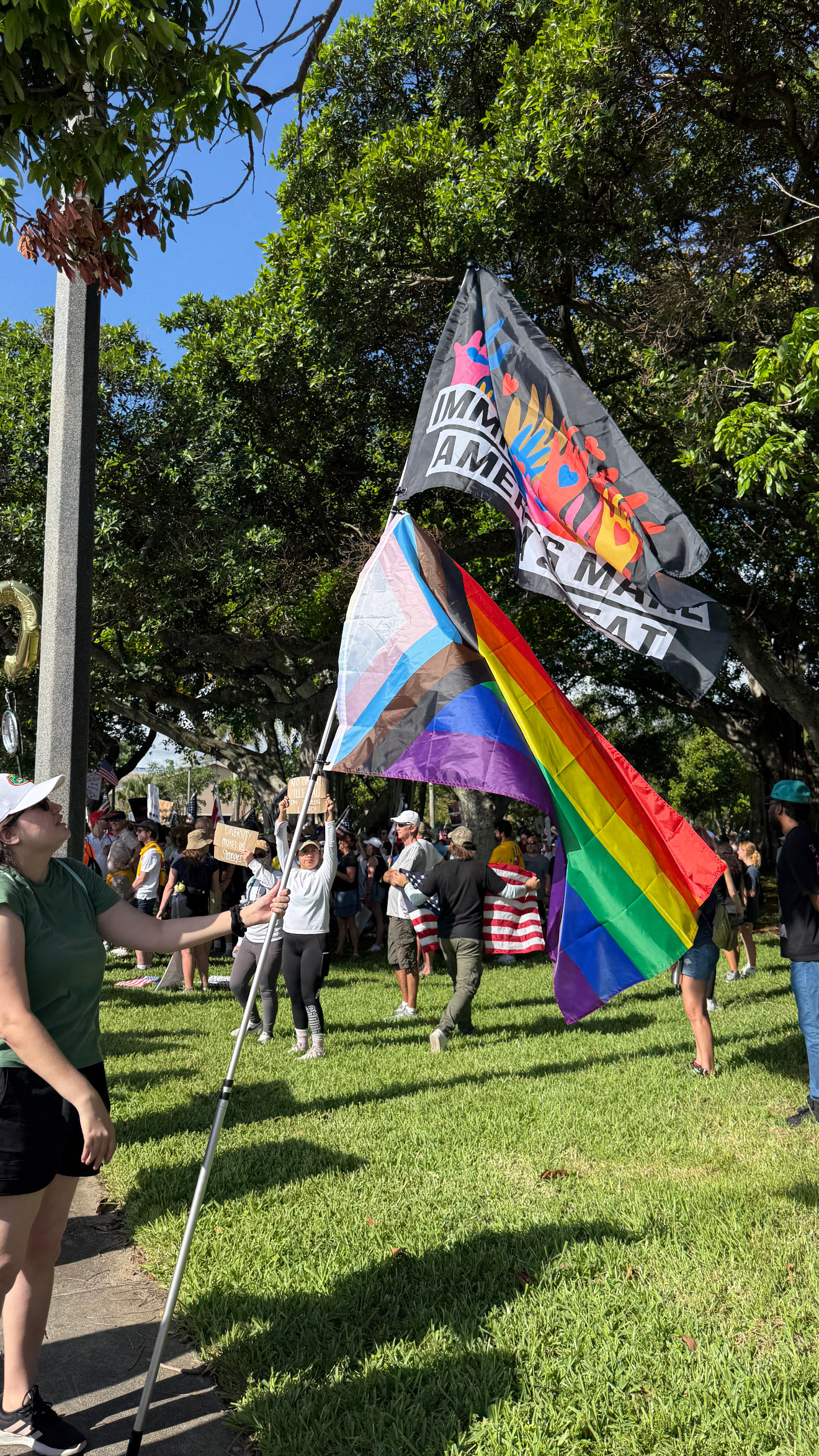 No Kings protest in Palm Beach Mar-a-lago No Kings protest in Palm Beach Mar-a-lago