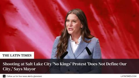 Shooting at Salt Lake City 'No Kings' Protest 'Does Not Define Our City,' Says Mayor