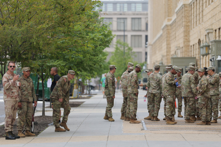 Soldiers at Trump's Military Parade Marched Out of Step on