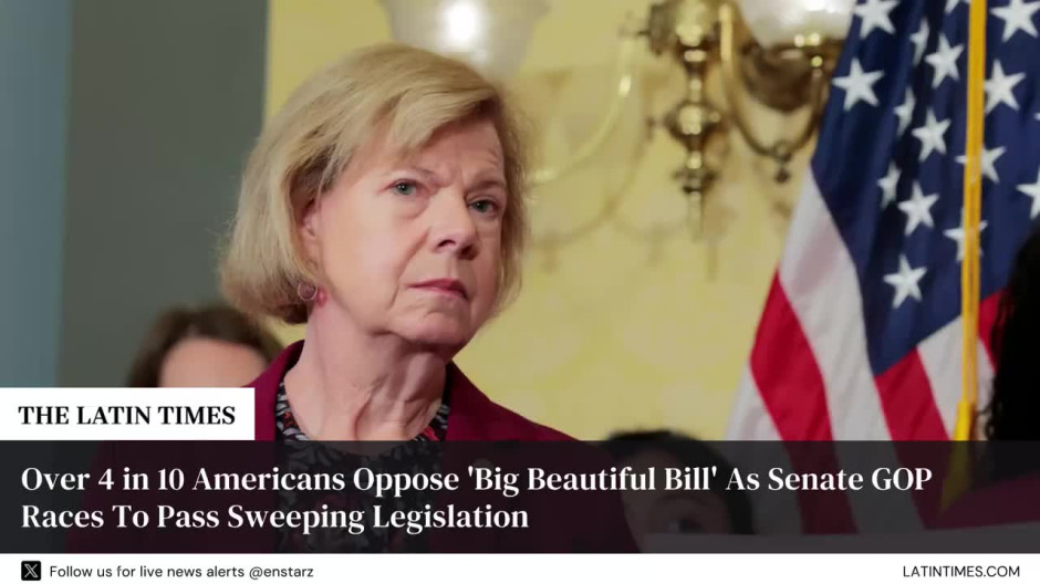 Over 4 in 10 Americans Oppose 'Big Beautiful Bill' As Senate GOP Races To Pass Sweeping Legislation