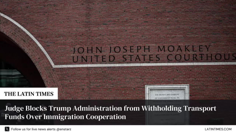 Judge Blocks Trump Administration from Withholding Transport Funds Over Immigration Cooperation
