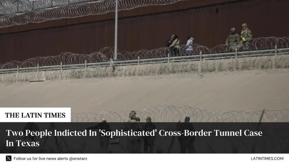 Two People Indicted In 'Sophisticated' Cross-Border Tunnel Case In Texas