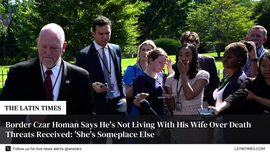 Border Czar Homan Says He's Not Living With His Wife Over Death Threats Received: 'She's Someplace Else