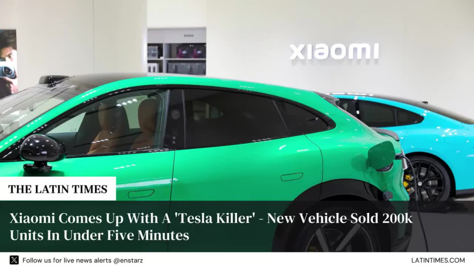 Xiaomi Comes Up With A 'Tesla Killer' - New Vehicle Sold 200k Units In Under Five Minutes