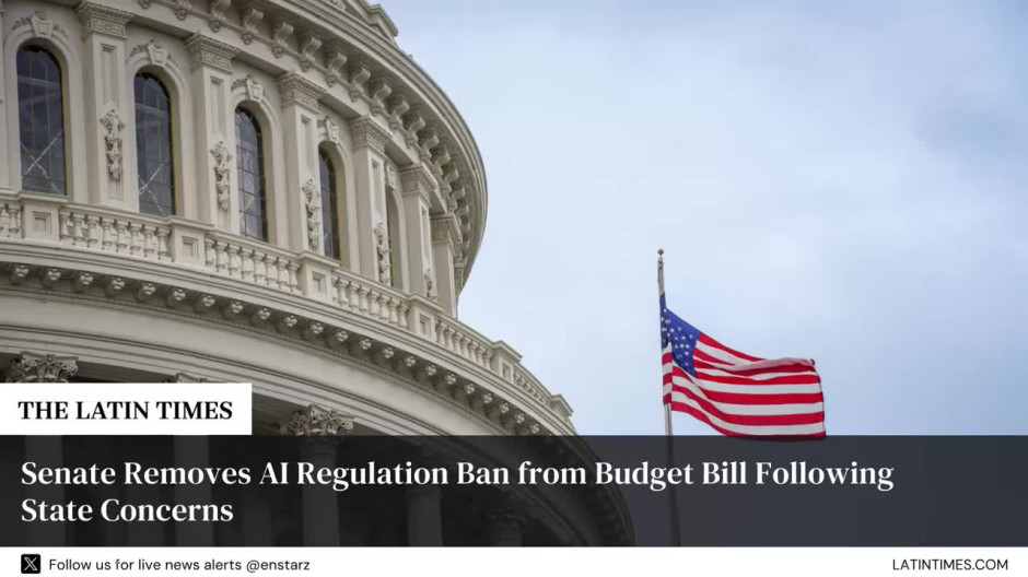 Senate Removes AI Regulation Ban from Budget Bill Following State Concerns