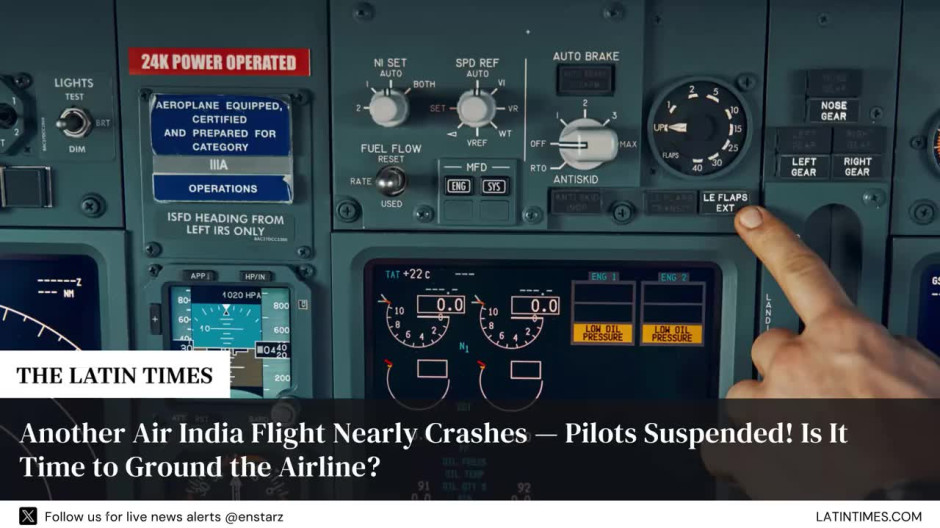Another Air India Flight Nearly Crashes — Pilots Suspended! Is It Time to Ground the Airline?