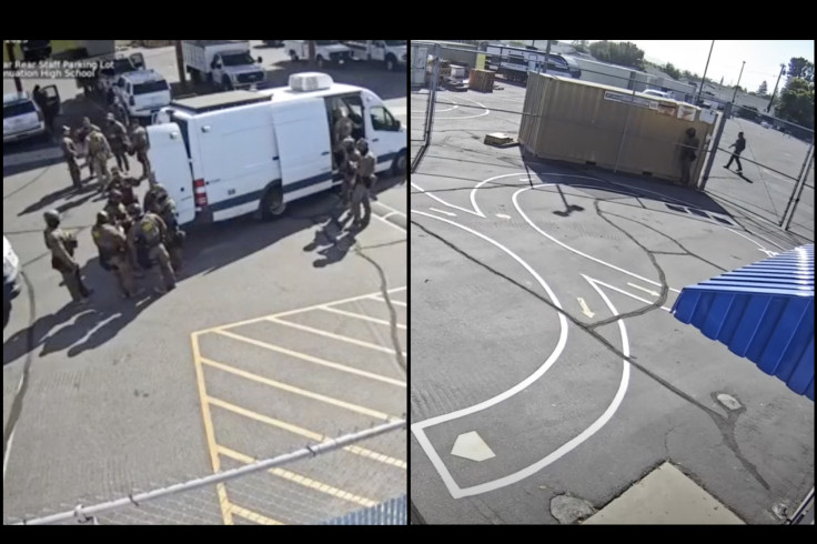 ICE Agents Caught on Camera Urinating Near California Preschool Playground: