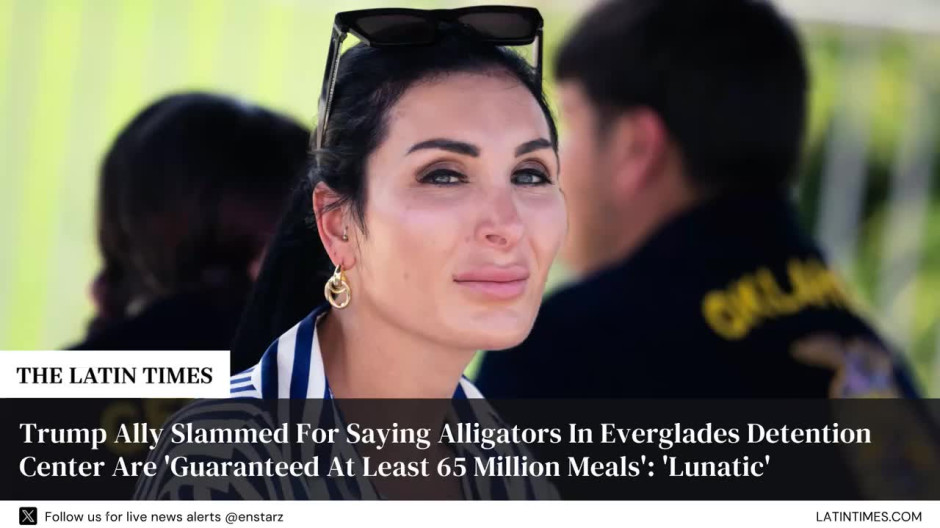 Trump Ally Slammed For Saying Alligators In Everglades Detention Center Are 'Guaranteed At Least 65 Million Meals': 'Lunatic'