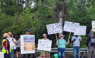 Controversial Everglades Detention Center Receives First Immigration Detainees