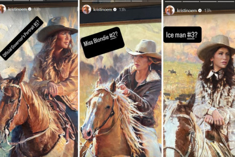 Kristi Noem governor's portrait