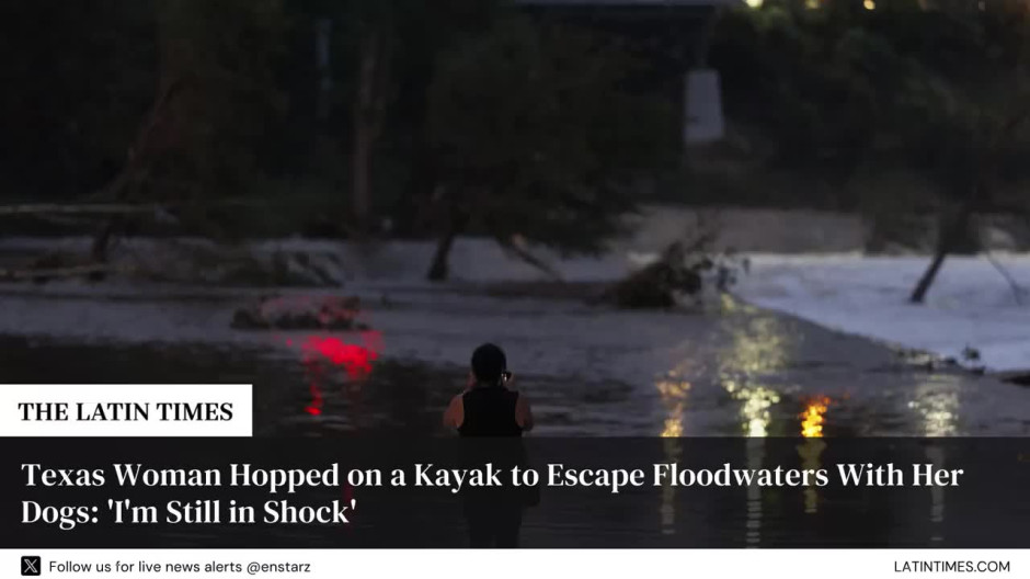 Texas Woman Hopped on a Kayak to Escape Floodwaters With Her Dogs: 'I'm Still in Shock'
