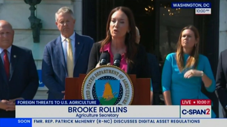 U.S. Agriculture Secretary Brooke Rollins
