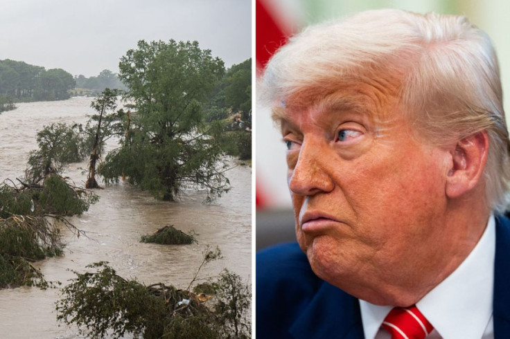 Donald Trump Texas floods