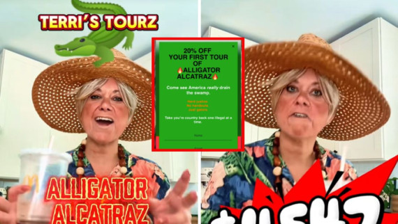 Terri's Tourz TikTok Alligator Alcatraz