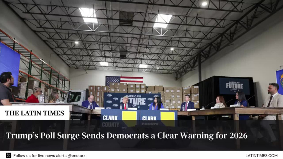 Trump’s Poll Surge Sends Democrats a Clear Warning for 2026