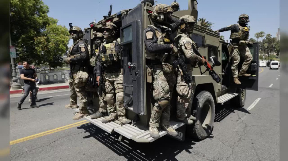 Federal Agents and Troops Stage Brief Immigration Operation in LA’s MacArthur Park