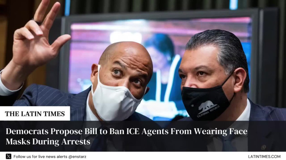 Democrats Propose Bill to Ban ICE Agents From Wearing Face Masks During Arrests