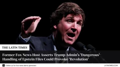 Former Fox News Host Asserts Trump Admin's 'Dangerous' Handling of Epstein Files Could Provoke 'Revolution'