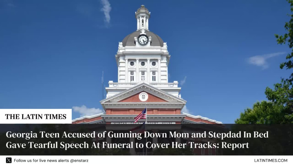 Georgia Teen Accused of Gunning Down Mom and Stepdad In Bed Gave Tearful Speech At Funeral to Cover Her Tracks: Report