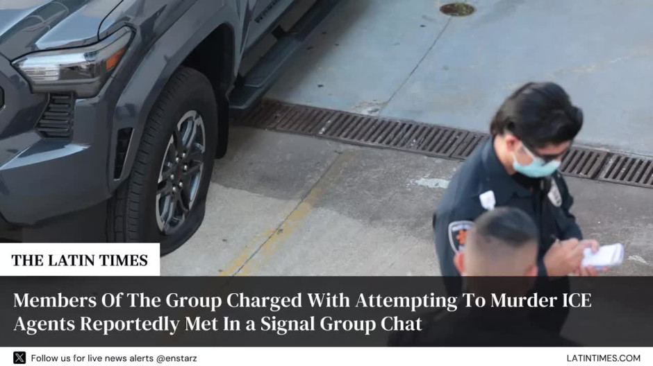 Members Of The Group Charged With Attempting To Murder ICE Agents Reportedly Met In a Signal Group Chat