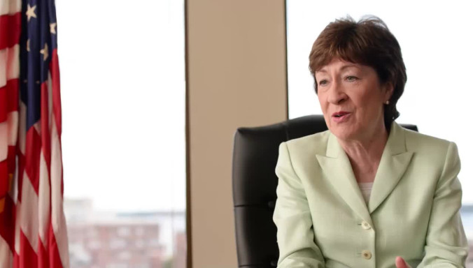 Maine Voters Turn on Collins After Key Vote Against Trump’s Bill