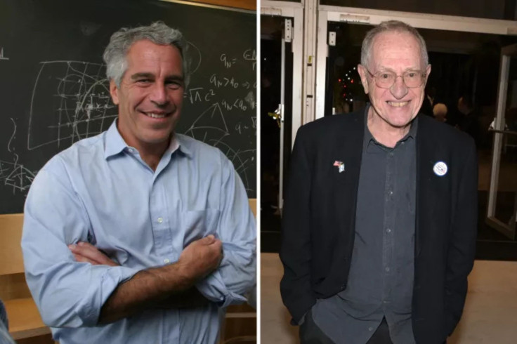 Jeffrey Epstein Alan Dershowitz