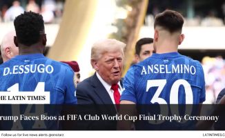 Trump Faces Boos at FIFA Club World Cup Final Trophy Ceremony