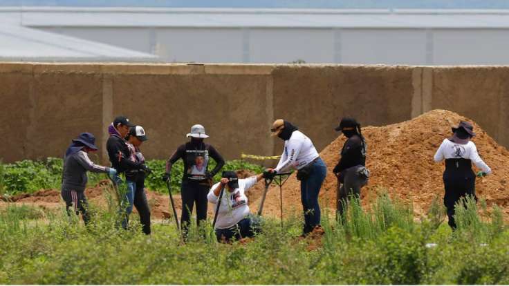 Las Agujas clandestine grave