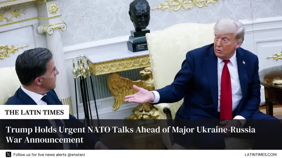 Trump Holds Urgent NATO Talks Ahead of Major Ukraine-Russia War Announcement